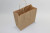 Papiertragetaschen Braun 45x17x48cm Kraft 100 Gramm mit gedrehte Griffe (50 Stück) [PAMB4548]