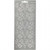 Sticker, Blatt 10x23 cm, Silber, Herzen, 1Bl. [HOB-170053]