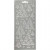 Sticker, Blatt 10x23 cm, Silber, Weihnachtsbaum, 1Bl. [HOB-170062]