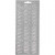 Sticker, Blatt 10x23 cm, Silber, Hüte, 1Bl. [HOB-170209]