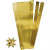 Papierstreifen für Fröbelsterne, B 15 mm, D: 6,5 cm, Gold, 100Streifen, L 45 cm [HOB-20937]
