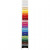 Farbkarton mit Display-Ständer, A4 210x297 mm, H 1700 mm, Sortierte Farben, Mit Display - 24 Fächer, 24x100Bl., Tiefe 540 mm [HOB-214173]