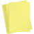 Karton, farbig, A4 210x297 mm,  180 g, Kanariengelb, 100Bl. [HOB-21711]
