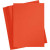 Karton, farbig, A6 105x148 mm,  180 g, Signalrot, 100Bl. [HOB-21814]