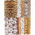 Karton, Tierfell, A4 210x297 mm,  300 g, 100Bl. sort. [HOB-22984]