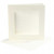 Passepartout-Karte  , Kartengröße 12,5x12,5 cm, Umschlaggröße 13,5x13,5 cm, Off-white, Quadrat, 10Sets, 220 g [HOB-23740]