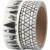 Washi Tape, B 15 mm, , Hirsche und grapisches Muster - Glanzfolie, 2x4m [HOB-24771]