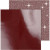 Design-Papier, Blatt 30,5x30,5 cm,  120+128 g, Rot, 2Bl.,  [HOB-26332]