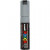 Uni Posca Marker, Strichstärke: 8 mm,  PC-8K , Grau, breit, 1Stck [HOB-278095]