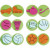 Stempel aus Moosgummi, D: 7,5 cm, Stärke: 2,5 cm, Sport, 6sort. [HOB-28555]