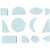 Foam Stamps, size 15-30 mm, H: 25 mm, 12 pcs [HOB-28579]