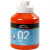 A-Color Ready-Mix-Farbe, Orange, 02 - Matt (Plakatfarbe), 500ml [HOB-32114]