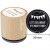 Holzstempel, D: 30 mm, H 35 mm, LET'S CELEBRATE IT'S PARTY TIME, 1Stck [HOB-32342]