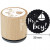 Holzstempel, D: 30 mm, H 35 mm, It's a boy!, 1Stck [HOB-32382]