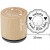 Holzstempel, D: 30 mm, H 35 mm, welcome sweet little baby, 1Stck [HOB-32385]