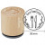 Wooden Stamp, D: 30 mm, H: 35 mm, 1 pc [HOB-32391]
