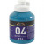 A-Color Acrylfarbe, Türkis, Türkis mit Glitzer-Effekt, 500ml [HOB-32503]