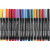 Stoffmalstifte, Strichstärke: 2-3 mm, Sortierte Farben, 18Stck. [HOB-34814]
