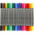 Stoffmalstifte, Strichstärke: 2,3+3,6 mm, Standard-Farben, 20Stck. [HOB-34817]
