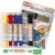 Playcolor Stoffmalstifte, L 14 cm, D: 15 mm, sortierte Farben, 6Stck. [HOB-34859]