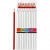 Colortime Buntstifte, Mine: 3 mm, L 17 cm, Rot, Basic, 12Stck. [HOB-38572]