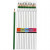 Colortime Buntstifte, Mine: 3 mm, L 17 cm, Grün, Basic, 12Stck. [HOB-38579]
