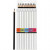 Colortime Buntstifte, Mine: 3 mm, L 17 cm, Schwarz, Basic, 12Stck. [HOB-38581]