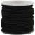Elastikband, Stärke: 2 mm, Schwarz, 25m [HOB-410370]