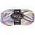 Sockenwolle, L 200 m, Harmonie in Creme-Lila, 50g [HOB-41317]