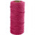 Baumwollkordel, L 100 m, Stärke: 2 mm, Pink, Dicke Qualität 12/36, 225g [HOB-41538]