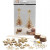 Materialset Weihnachten, Stärke: 0,55 mm, Gold, 1Set [HOB-498824]