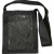 Tasche mit Front aus Kunststoff, Größe 40x34x8 cm, Lochgröße A4 , Schwarz, langer Henkel, 1Stck [HOB-49981]