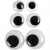 Wackelaugen, D: 12+14+20 mm, nicht klebend, 18sort. [HOB-50139]