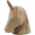 Einhorn-Trophäe, Einhorn, H 18,5 cm, B 10 cm, 1Stck [HOB-50420]