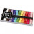 Dekoband-Sortiment, B 10 mm, Sortierte Farben, 12x1m [HOB-51411]