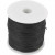 Baumwollkordel, Stärke: 0,6 mm, Schwarz, 100m [HOB-51511]