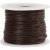 Lederband, Stärke: 1 mm, Braun, 50m [HOB-51527]
