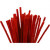 Chenilledraht, Stärke: 6 mm, L 30 cm, Rot, 50Stck. [HOB-51613]