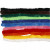 Chenilledraht, Sortiment, Stärke: 15 mm, L 30 cm, Sortierte Farben, 200sort. [HOB-51646]