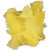Flauschfedern, Größe 7-8 cm, Gelb, 50g [HOB-51665]