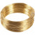 Aluminiumdraht, Stärke: 1,5 mm, Gold, rund, 100m [HOB-51723]