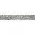 Zierband, B 10 mm, Silber, 5m [HOB-52446]
