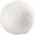 Kugel, D: 12 mm, Weiß, Baumwolle, 25Stck. [HOB-540010]