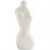 Torso, Größe 18x7,5x5,5 cm, Weiß, Styropor, 1Stck [HOB-54331]