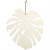 Monstera-Blatt, H 35 cm, B 34 cm, Sperrholz, 1Stck, Stärke: 3 mm [HOB-57905]