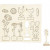 Self-assembly Figures, L: 15.5 cm, W: 17 cm, 1 pack, plywood [HOB-57941]