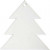 Anhänger aus Acryl, Weihnachtsbaum, H 8 cm, Stärke: 2 mm, 5Stck. [HOB-592980]