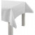 Tischdecke aus Stoff-Imitat, Weiß, B 125 cm,  70 g/qm, 10m [HOB-594001]