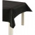 Tischdecke aus Stoff-Imitat, Schwarz, B 125 cm,  70 g/qm, 10m [HOB-594002]