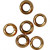 Quetschperlen, D: 2 mm, Vergoldet, 1000Stck. [HOB-60108]